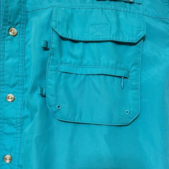 Magellan Fish Gear Blue Men's Shirt Size 3XL Relaxed Fit - Picture 5 of 15